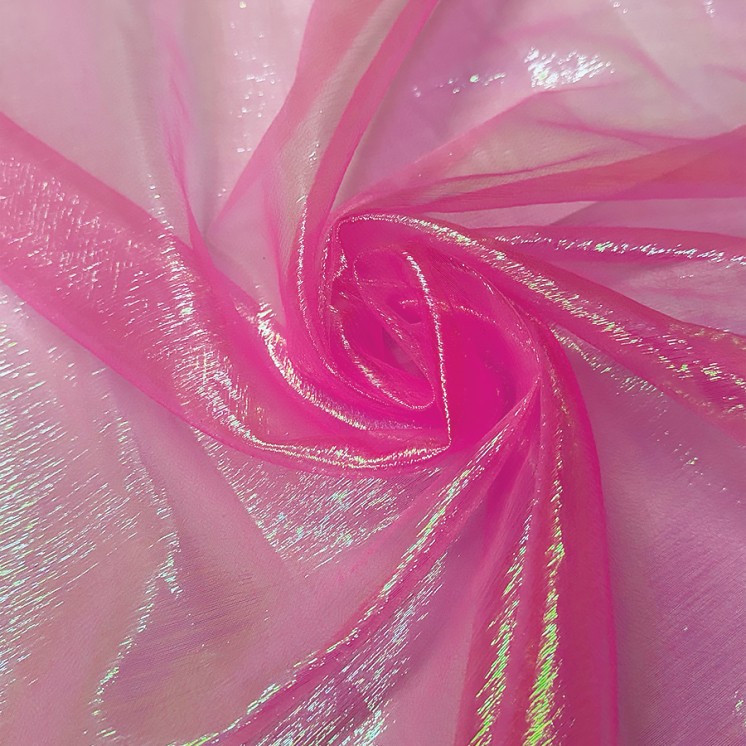 Organza Irisé créponné - Marseille Textiles