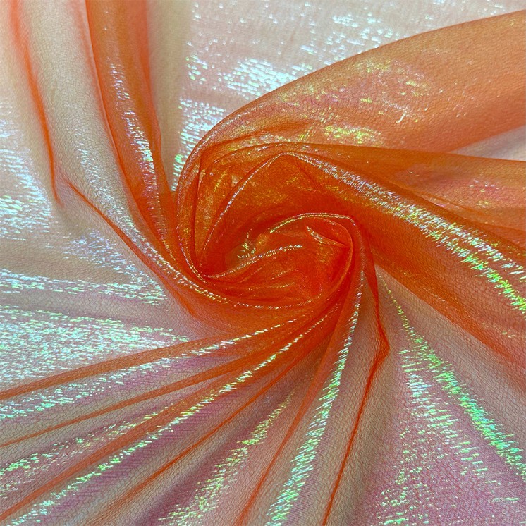 Organza Irisé créponné - Marseille Textiles