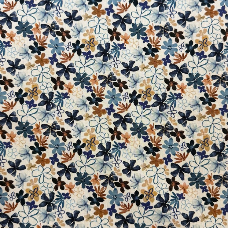 Coton Fleurs des champs - Marseille Textiles