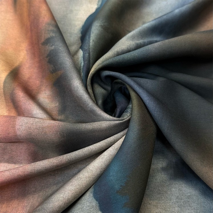 Coton Motif Paysage - Marseille Textiles