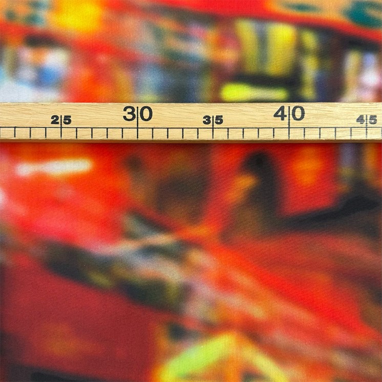 Coton imprimé dégradé - Marseille Textiles