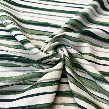 Coton Rayé - Marseille Textiles