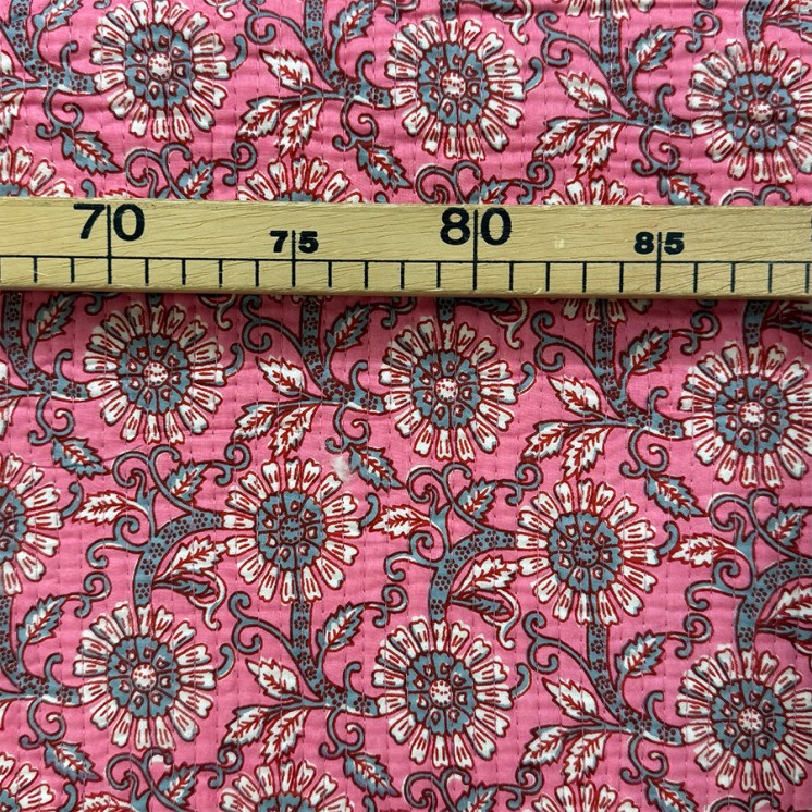 Matelassé imprimé indien - Marseille Textiles