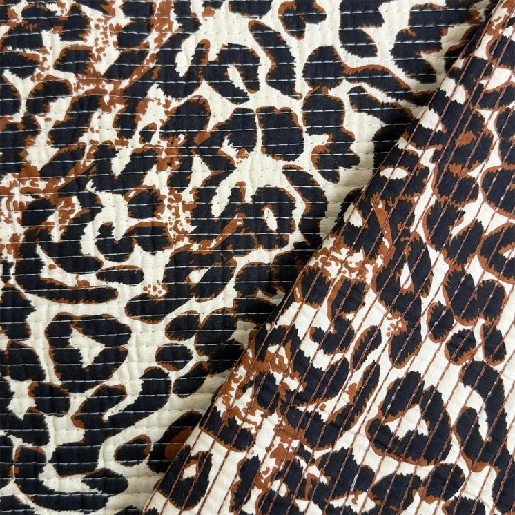 Matelassé imprimé indien - Marseille Textiles