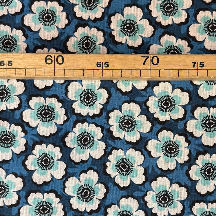 Coton Cretonne Fleuri - Marseille Textiles