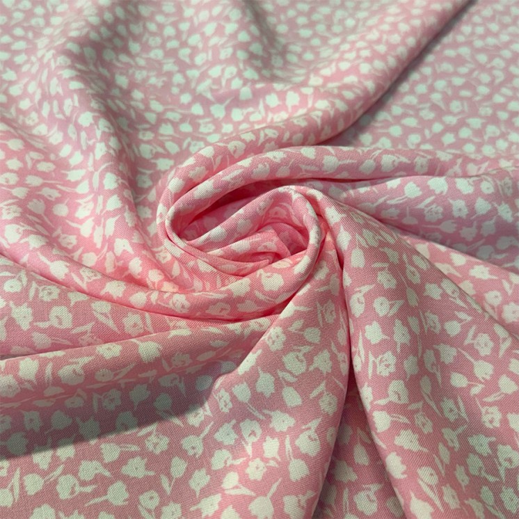 Viscose à fleurs - Marseille Textiles