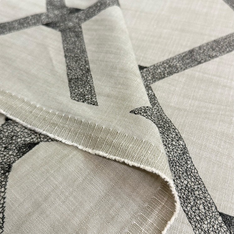 Tissu Lin à Motifs - Marseille Textiles