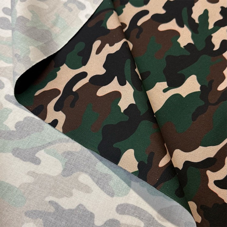Coton Camouflage - Marseille Textiles