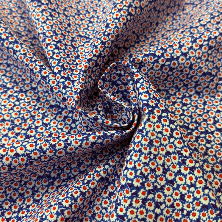 Coton Motif Petite Fleurs - Marseille Textiles