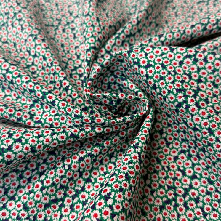 Coton Motif Petite Fleurs - Marseille Textiles