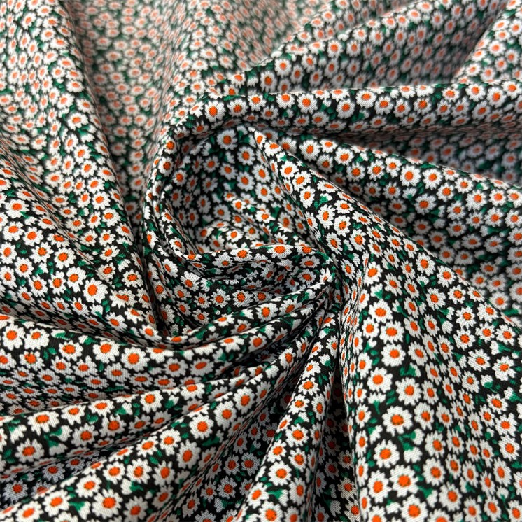 Coton Motif Petite Fleurs - Marseille Textiles