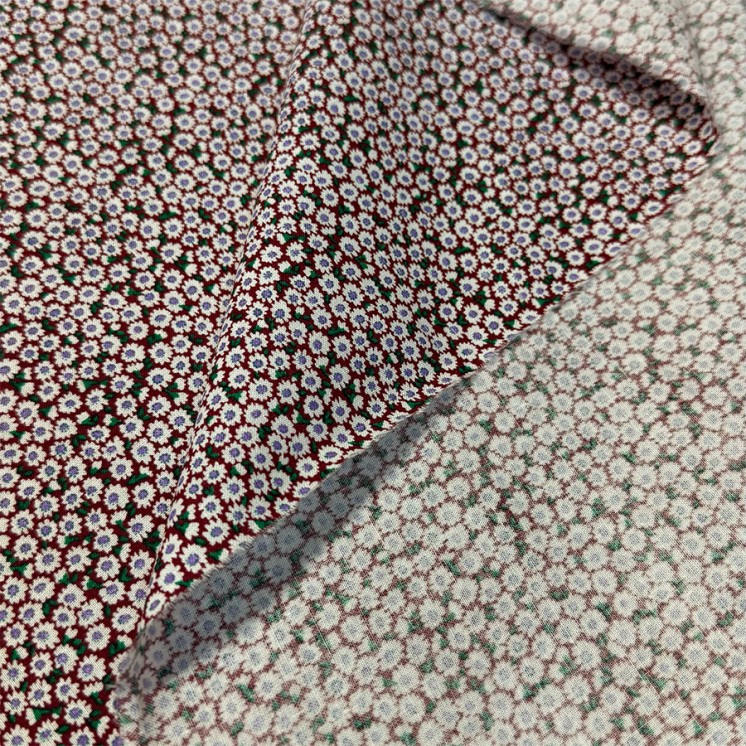 Coton Motif Petite Fleurs - Marseille Textiles