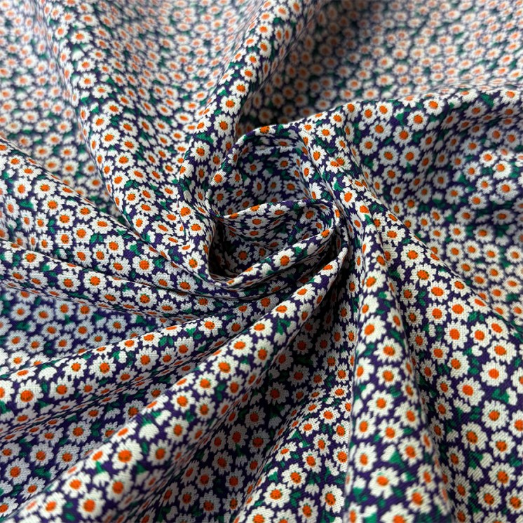 Coton Motif Petite Fleurs - Marseille Textiles