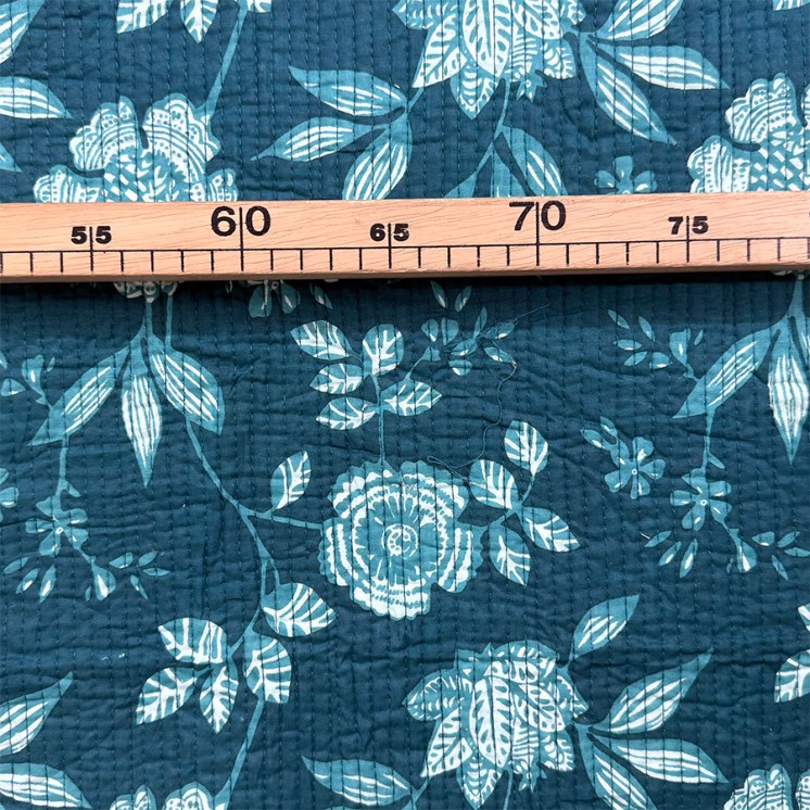 Matelassé imprimé indien - Marseille Textiles