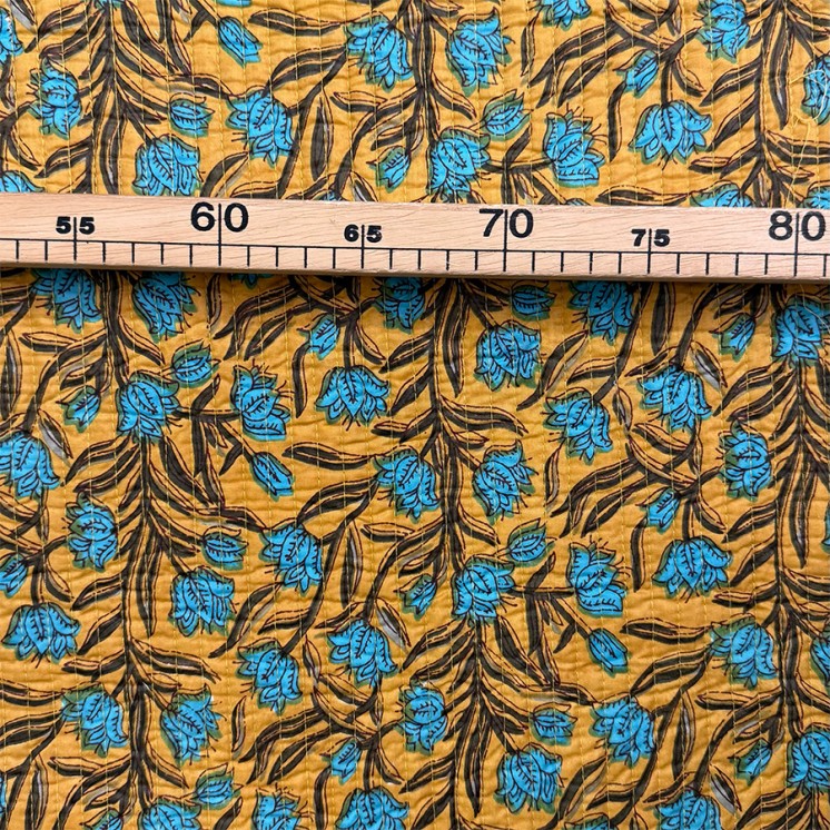 Matelassé imprimé indien - Marseille Textiles