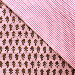 Matelassé imprimé indien - Marseille Textiles