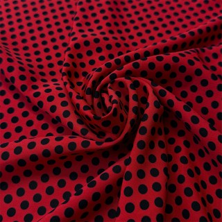 Crêpe Koshibo à pois - Marseille Textiles