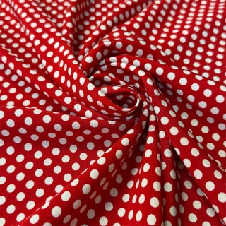 Crêpe Koshibo à pois - Marseille Textiles