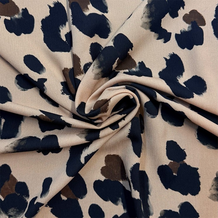 Tissu Polyester Léopard - Marseille Textiles
