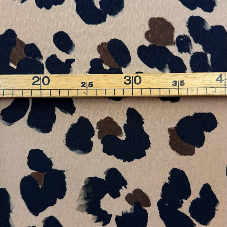 Tissu Polyester Léopard - Marseille Textiles