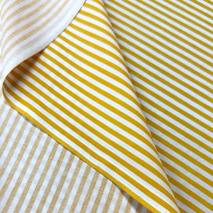 Coton Rayé Oeko-Tex - Marseille Textiles