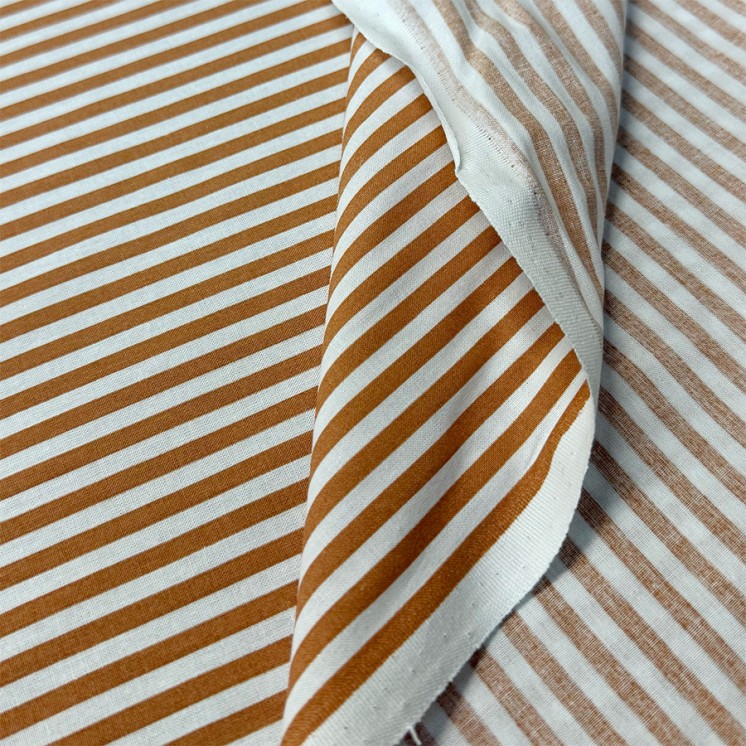 Coton Rayé Oeko-Tex - Marseille Textiles