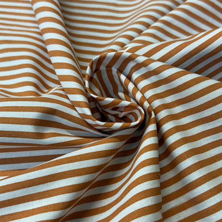 Coton Rayé Oeko-Tex - Marseille Textiles