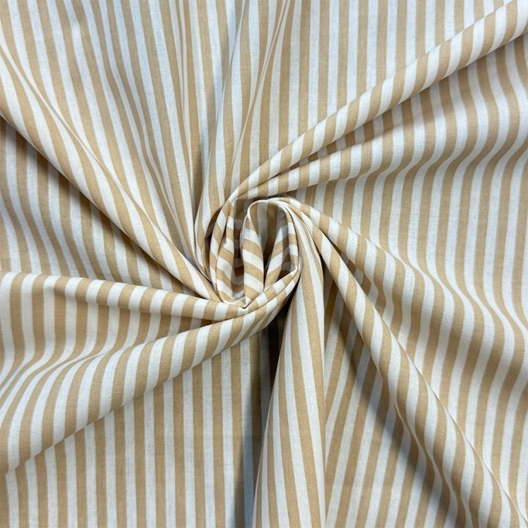 Coton Rayé Oeko-Tex - Marseille Textiles