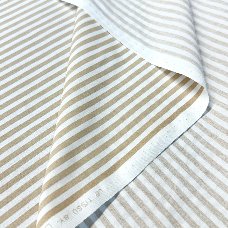 Coton Rayé Oeko-Tex - Marseille Textiles