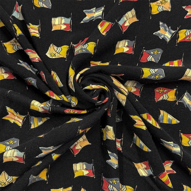 Viscose imprimée - Marseille Textiles