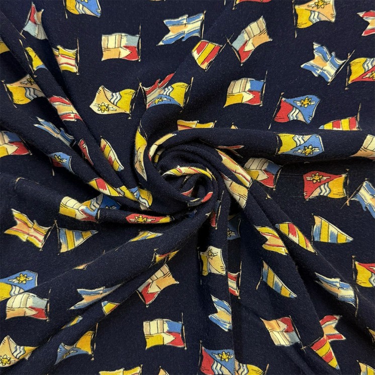 Viscose imprimée - Marseille Textiles