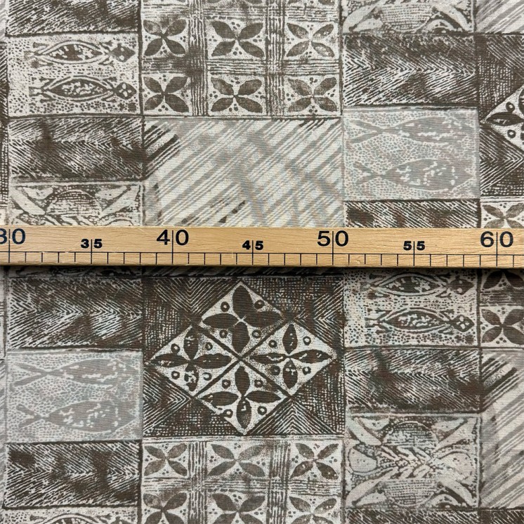Coton motif patchwork - Marseille Textiles