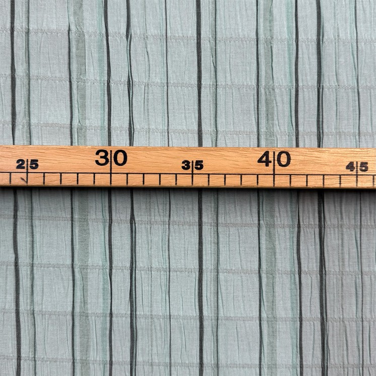 Coton Gaufré rayé - Marseille Textiles