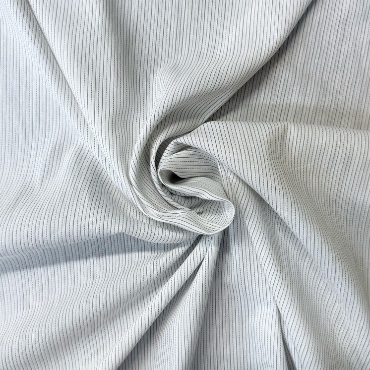 Coton micro rayé - Marseille Textiles