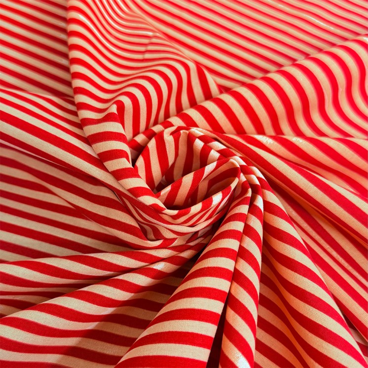 Coton Rayé Oeko-Tex - Marseille Textiles