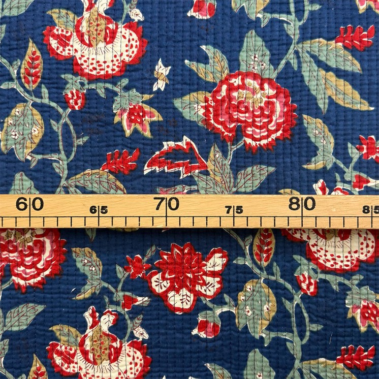 Matelassé imprimé indien - Marseille Textiles