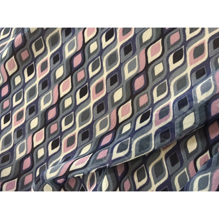 Coupon mousseline polyester