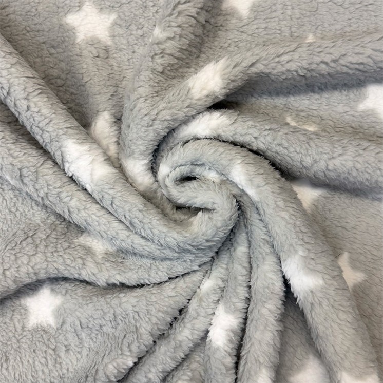 Tissu effect Fourrure Sherpa - Marseille Textiles