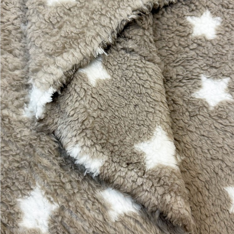 Tissu effect Fourrure Sherpa - Marseille Textiles