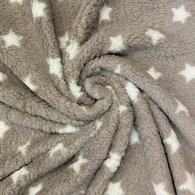 Tissu effect Fourrure Sherpa - Marseille Textiles