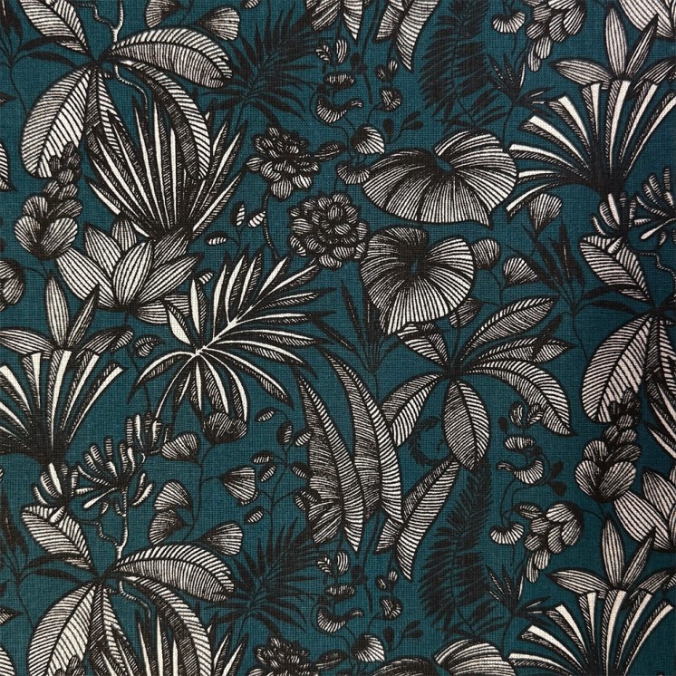Cretonne Motifs Jungle - Marseille Textiles