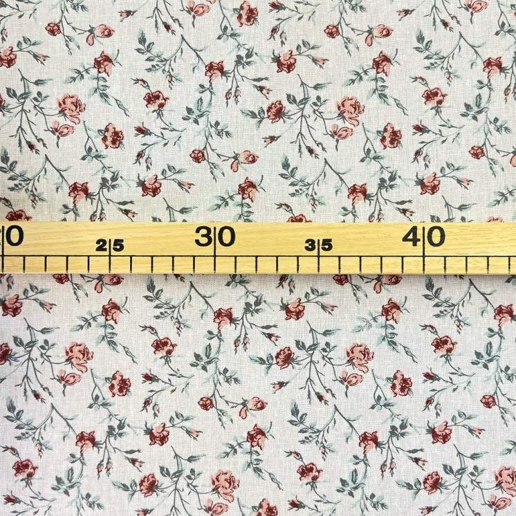 Cretonne Motifs Petites Fleurs - Marseille Textiles