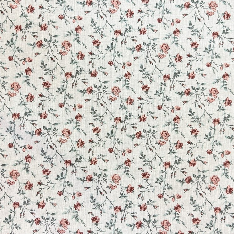 Cretonne Motifs Petites Fleurs - Marseille Textiles