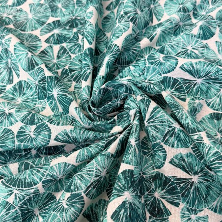 Cretonne Motifs Nénuphars - Marseille Textiles