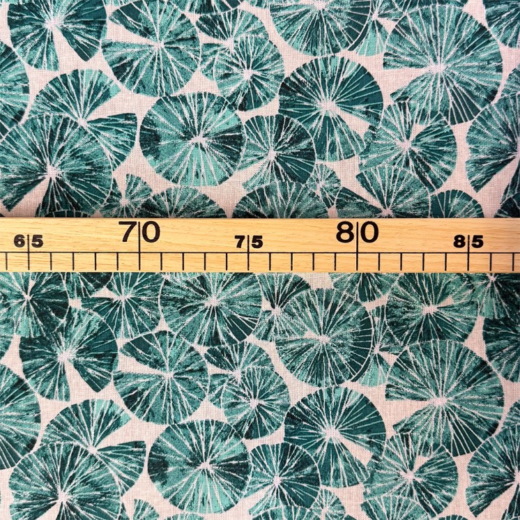 Cretonne Motifs Nénuphars - Marseille Textiles