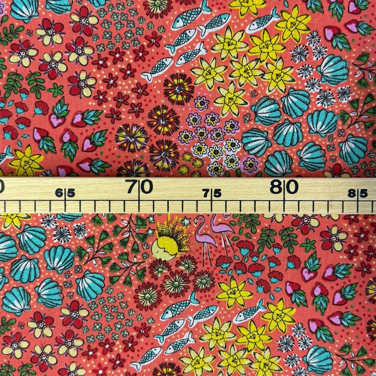 Cretonne Motifs Marin - Marseille Textiles