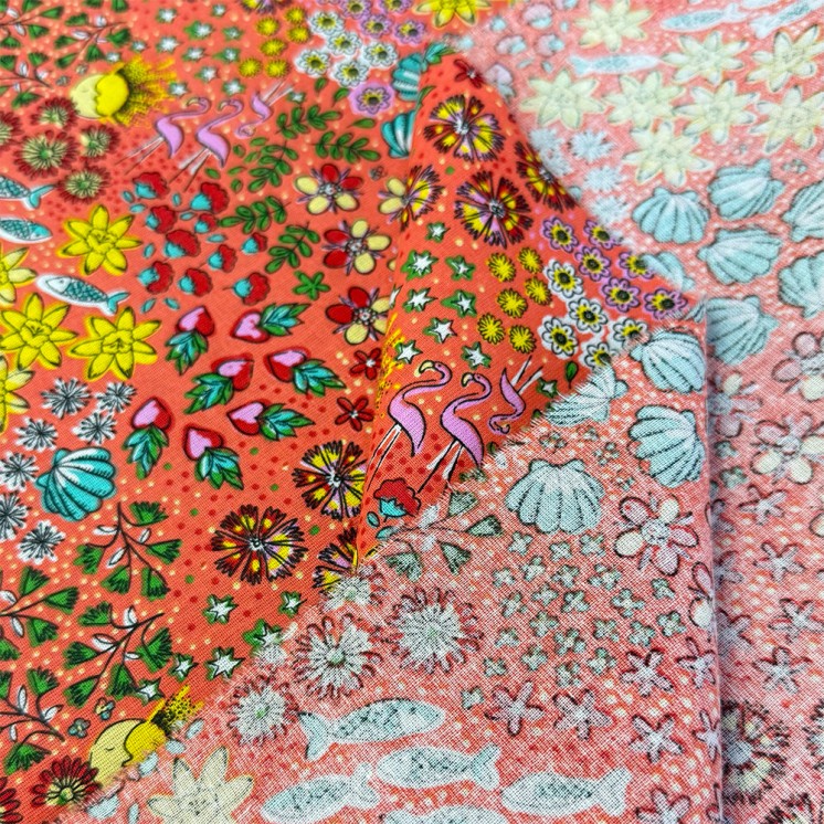Cretonne Motifs Marin - Marseille Textiles