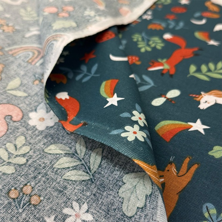 Cretonne Motifs Bols Japonais - Marseille Textiles