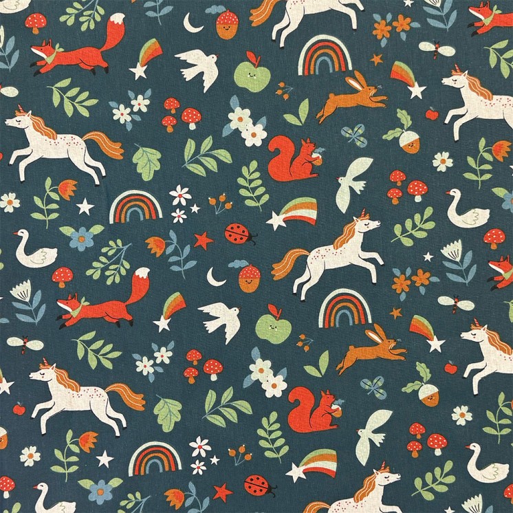 Cretonne Motifs Bols Japonais - Marseille Textiles