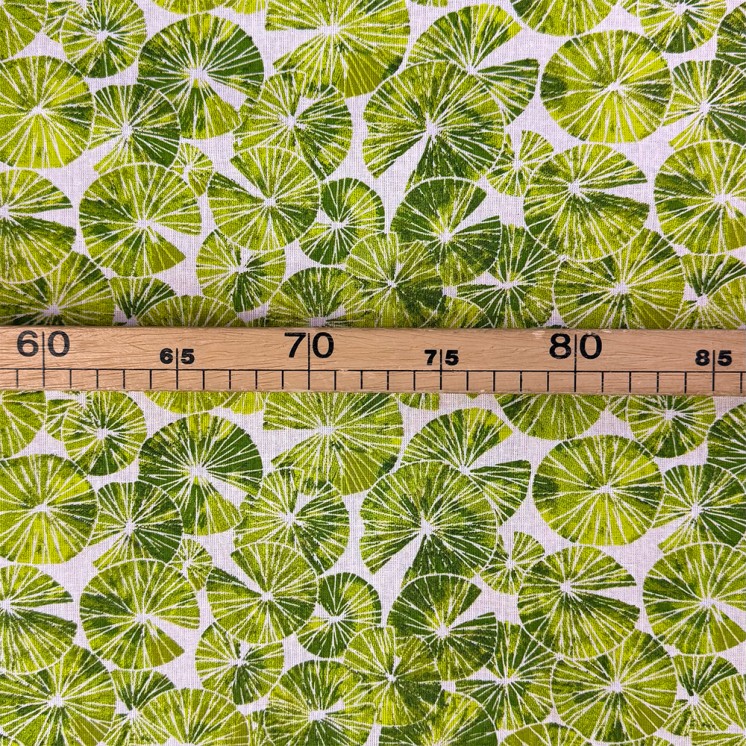 Cretonne Motifs Nénuphars - Marseille Textiles